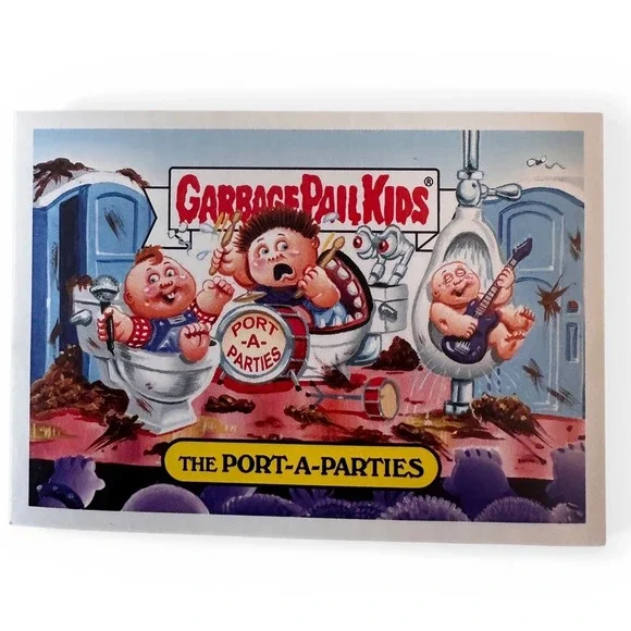 Topps Garbage Pail Kids Sticker Card Lot 10pc Multicolor Good Music Parody - Picture 10 of 12